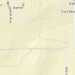 1101-1199 South Live Oak, Breckenridge, TX Street Map