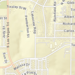 1004-1302 South Las Vegas Trail, White Settlement Street Map