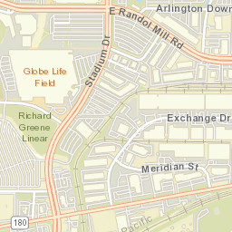 1712 East Randol Mill Road, Arlington, TX Street Map