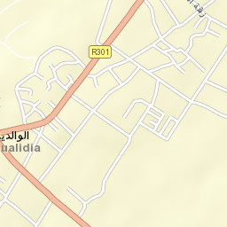 Oualidia Street Map
