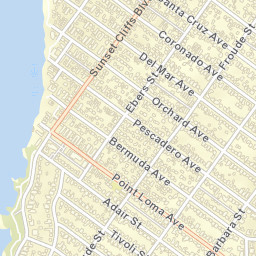 4605-4609 Adair St, San Diego, CA 92107 Street Map