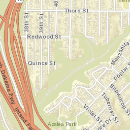 2931 Marlborough Ave, San Diego, CA 92105, USA Street Map