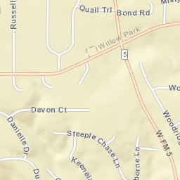 6403-6471 E Bankhead Hwy, Willow Park, TX Street Map