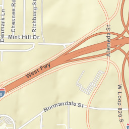 Fort Worth TX 76108 America Street Map