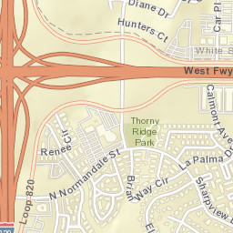 Interstate 30, Fort Worth, TX 76108, USA Street Map