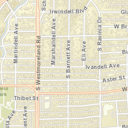 738-794 South Westmoreland Road, Dallas Street Map