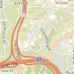 Plaza de Panama, San Diego, CA 92101, USA Street Map