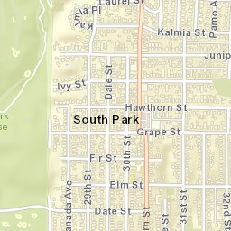 2000-2012 Fern St, San Diego, CA 92102, USA Street Map