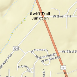 547 West Swift Trail Safford AZ 85546 Street Map