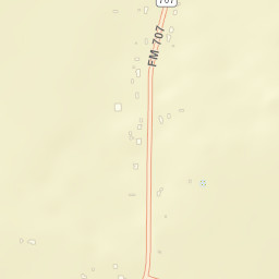 3153-7027 Farm to Market 707, Anson, TX Street Map