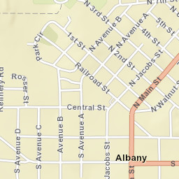South Main Street, Albany, TX 76430, USA Street Map