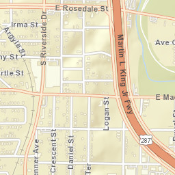 U.S. 287, Fort Worth, TX 76104, USA Street Map