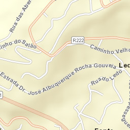 Arco da Calheta Street Map