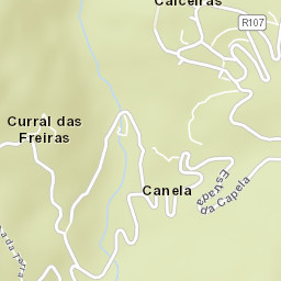 Curral das Freiras Street Map