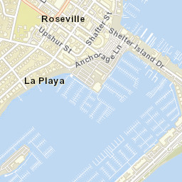 2926-2998 Shelter Island Dr, San Diego, CA Street Map