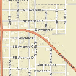 101 South Main Street, Seminole, TX 79360 Street Map