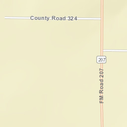1834 Farm to Market 207, TX Street Map