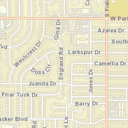 1900-1902 Alan-A-Dale Road, Arlington, TX Street Map