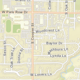1435 Farm to Market 157, Arlington, TX Street Map