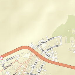 Ramat Yishay Street Map