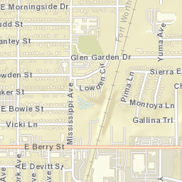 3101-3199 New York Avenue, Fort Worth Street Map