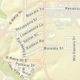 2416-2420 Moresby Street, Fort Worth, TX Street Map