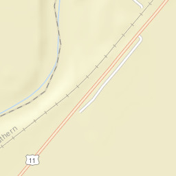 Miller Alabama Street Map