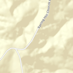 Curbville Alabama Street Map