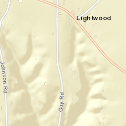 Lightwood Alabama Street Map