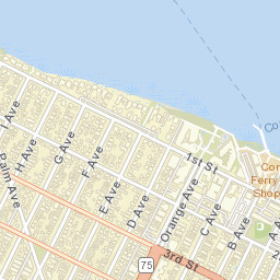 225 H Ave, Coronado, CA 92118 Street Map