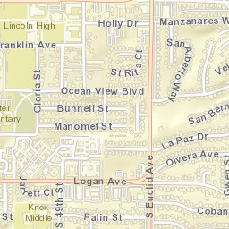 4985 Holly Dr, San Diego, CA 92113, USA Street Map