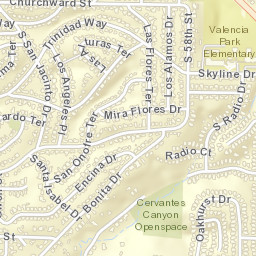 5827 Skyline Dr, San Diego, CA 92114, USA Street Map