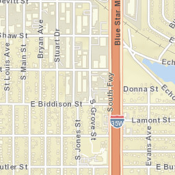 3508 South Freeway, Fort Worth, TX 76110 Street Map