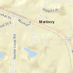 Marbury Alabama Street Map