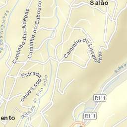 Canhas Street Map