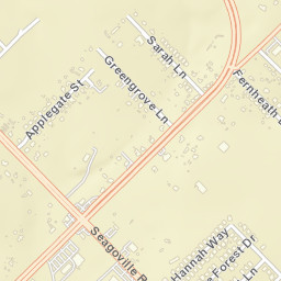 13101-13499 Sarah Lane, Dallas, TX 75253 Street Map