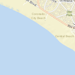 609 Ocean Blvd, Coronado, CA 92118, USA Street Map
