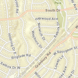 4467-4499 Granbury Road, Fort Worth, TX Street Map