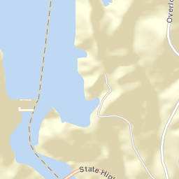 Cherokee Bluffs Alabama Street Map