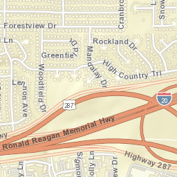U.S. 287, Arlington, TX 76016, USA Street Map