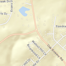 North Gate Alabama Street Map