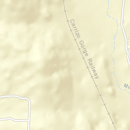 Clover Flat California Street Map