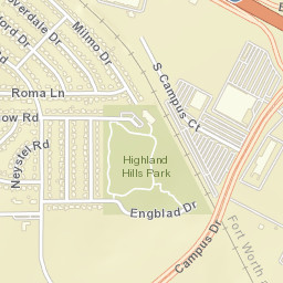 5676-5698 Campus Drive, Fort Worth, TX Street Map