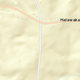 Halawaka Alabama Street Map