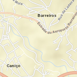 Caniço Street Map