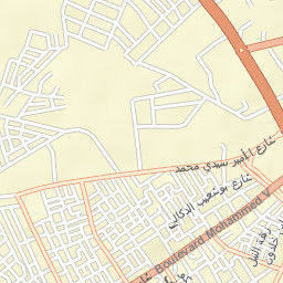 Sidi Bennour Street Map