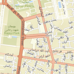 Isfahan Street Map