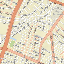 Baharan Shahr Street Map
