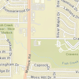 5900 Matlock Road, Arlington, TX Street Map