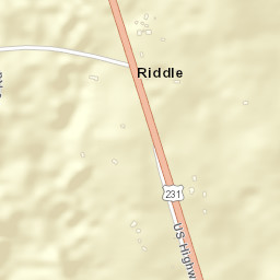 Riddle Alabama Street Map